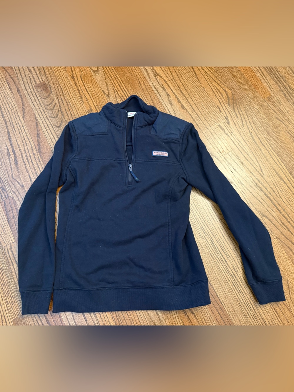 Vineyard Vines Women’s Shep Shirt  Navy Half-Zip Pullover Size XS